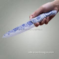 Pure Porcelain Ceramic Knife with Full Printing